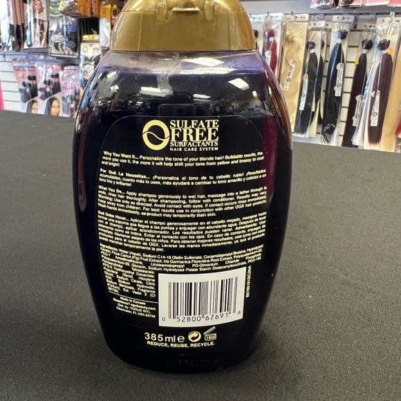 Purple toning shampoo - Picture 2 of 2